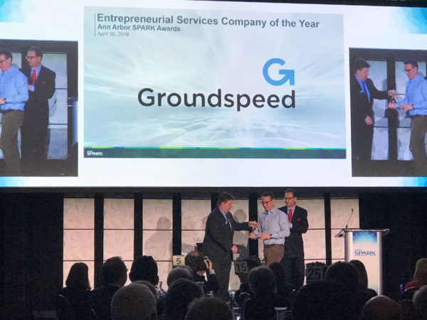 Groundspeed Awarded Entrepreneurial Services Company of the Year